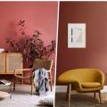 Color terracota en interiores